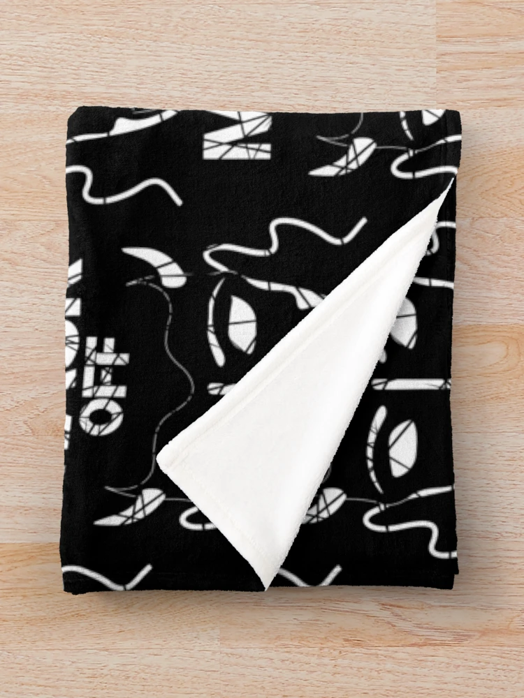 Thumbnail 3 of 6, Throw Blanket, Mask Off (devil) designed and sold by RIVEofficial.