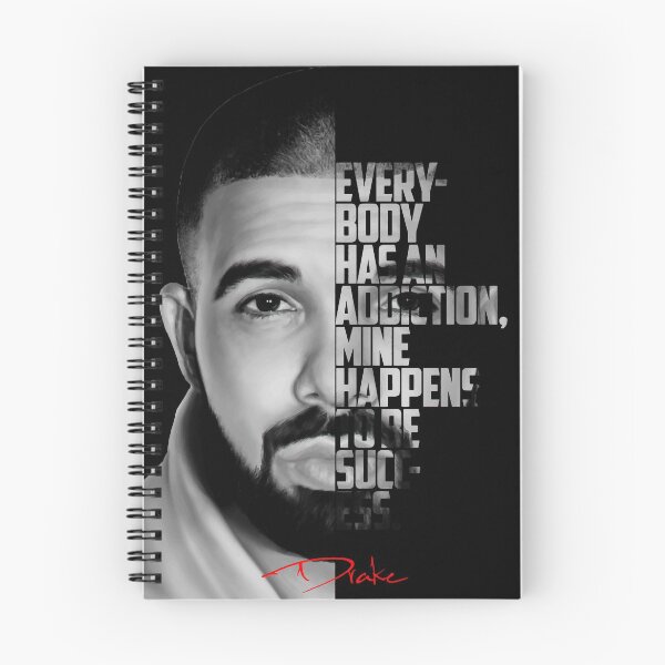 Item preview, Black and white Drake quote designed and sold by Enea Kelo.