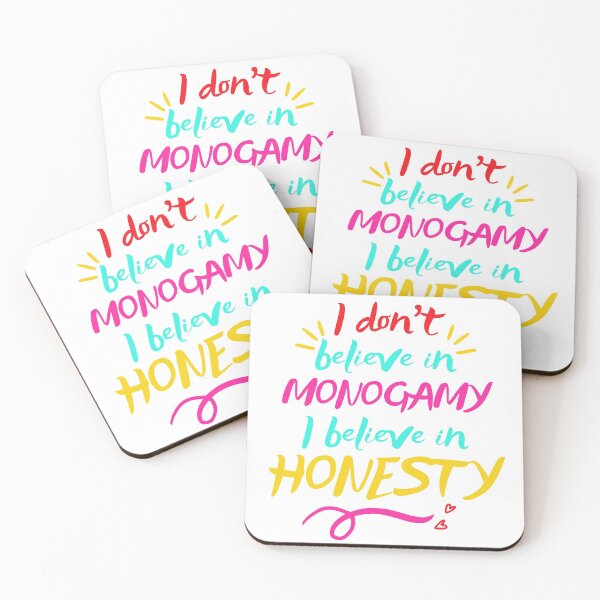 Item preview, I Don't Believe In Monogamy, I Believe in Honesty | Throuple | Polyamory designed and sold by throuplescorner.