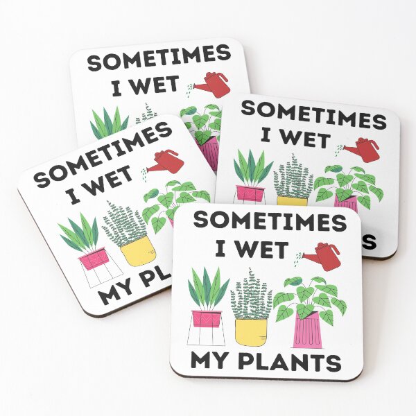 Item preview, Sometimes I Wet My Plants, Pot Plant designed and sold by nanathaishop.