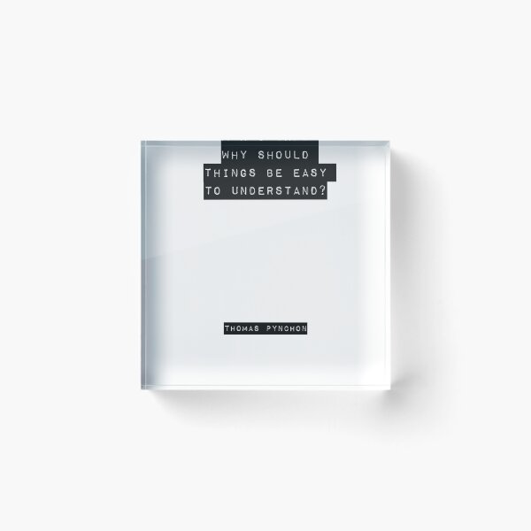 Item preview, Thomas Pynchon Quote designed and sold by RJ123.