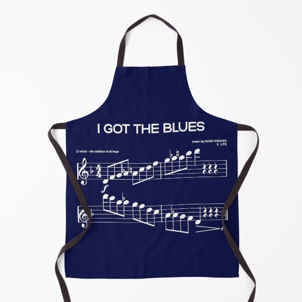 Item preview, I Got The Blues D Minor Piano Music Scale - The Saddest Key designed and sold by WibbleDesign.