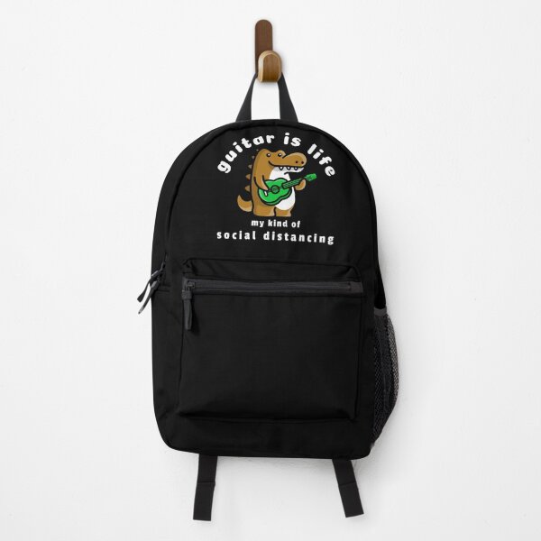 Item preview, Guitar is life, Brown Alligator Strumming Guitar, My Kind of Social Distancing designed and sold by boisebug.
