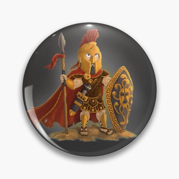 Item preview, Spartan on guard designed and sold by Olegius.