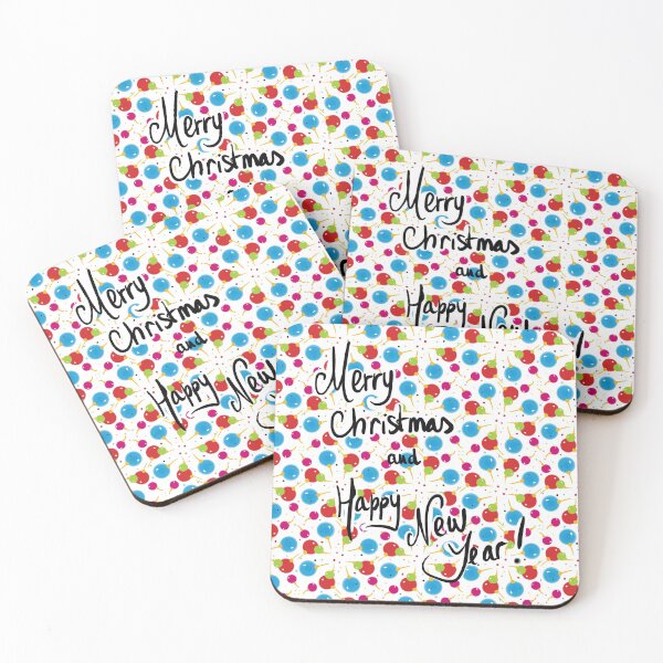Item preview, Merry Xmas and Happy New Year - baubles designed and sold by hoshimem.