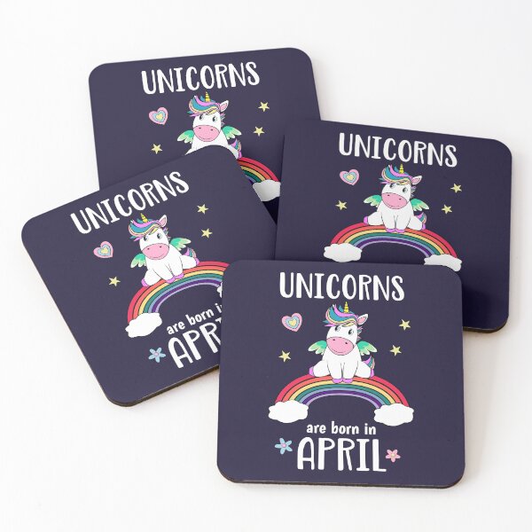 Item preview, April Birthday Unicorn designed and sold by brodyquixote.