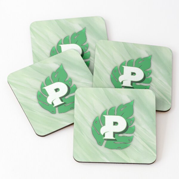 Item preview, Monstera Leaf Letter "P" designed and sold by isacaste.