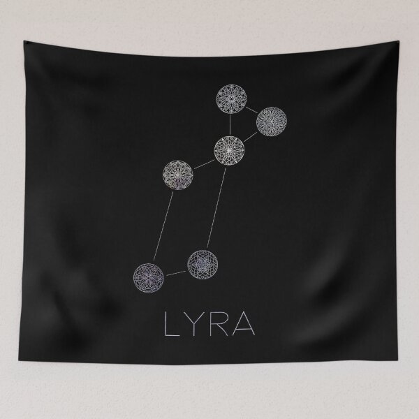 Item preview, Lyra Constellation Mandalas designed and sold by MetaPhyStore.