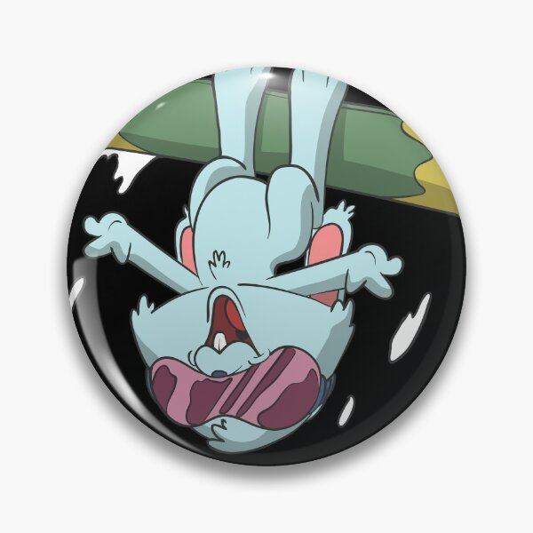 Item preview, Rabbit upside down on snowboard designed and sold by Monkey Ful.