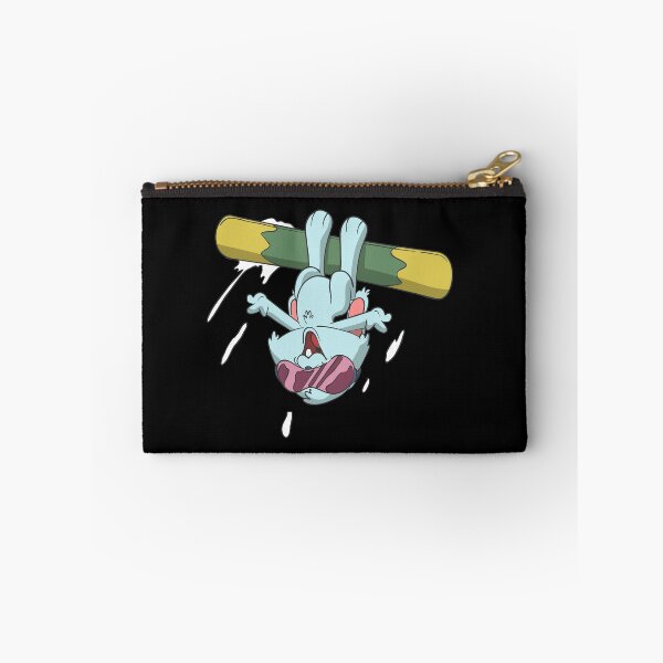 Item preview, Rabbit upside down on snowboard designed and sold by Monkey Ful.