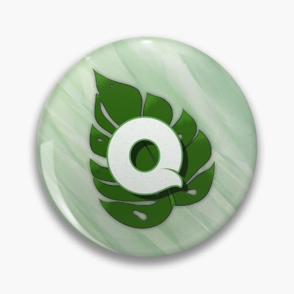 Item preview, Monstera Leaf Letter "Q" designed and sold by isacaste.