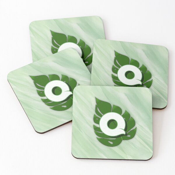 Item preview, Monstera Leaf Letter "Q" designed and sold by isacaste.