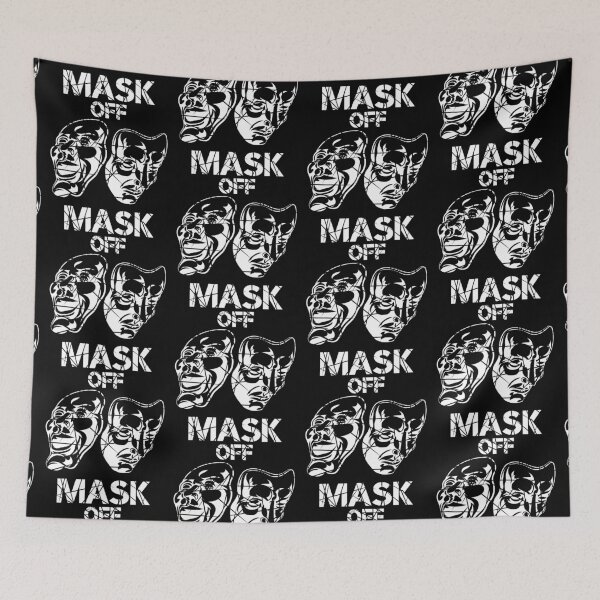 Item preview, Mask Off (happy and sad) designed and sold by RIVEofficial.