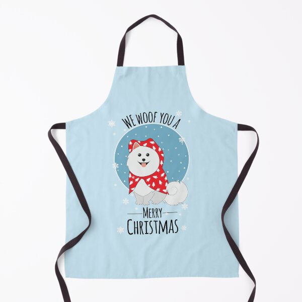 Item preview, We woof you a merry Christmas from our Samoyed dog designed and sold by anins-azuree.