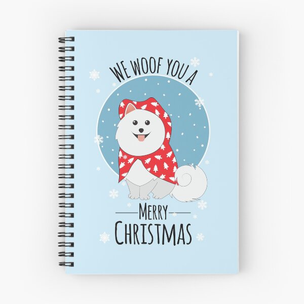 Item preview, We woof you a merry Christmas from our Samoyed dog designed and sold by anins-azuree.