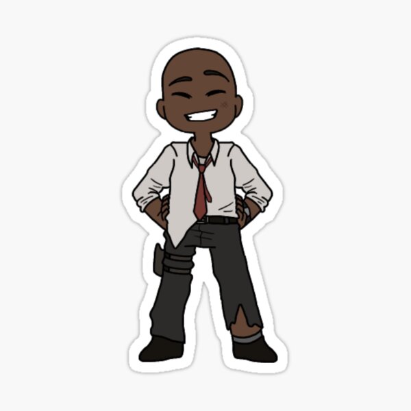 Cute Louis Glossy Sticker