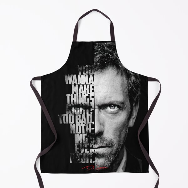 Item preview, Black and white Dr House tv show quotes. designed and sold by Enea Kelo.