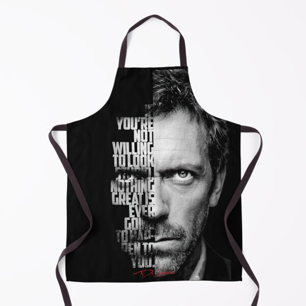 Item preview, Black and white Dr House tv show quotes. designed and sold by Enea Kelo.