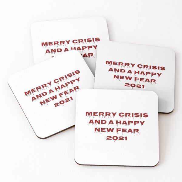 Item preview, Merry Crisis and a Happy New Fear 2021 | Christmas Funny  designed and sold by GipsyAvenger.