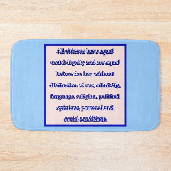 Item preview, Article 3 of Italian Constitution 001 designed and sold by ITALY-Roselli-.