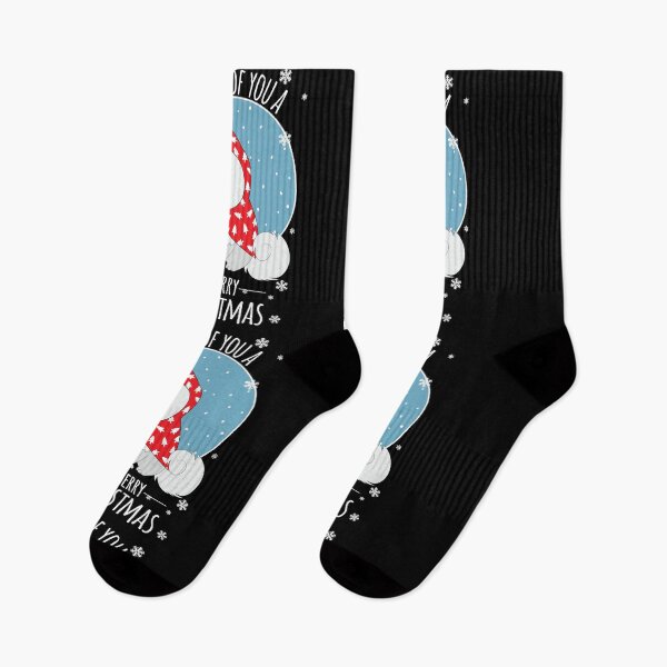 Item preview, We woof you a merry Christmas from our Samoyed dog in black designed and sold by anins-azuree.