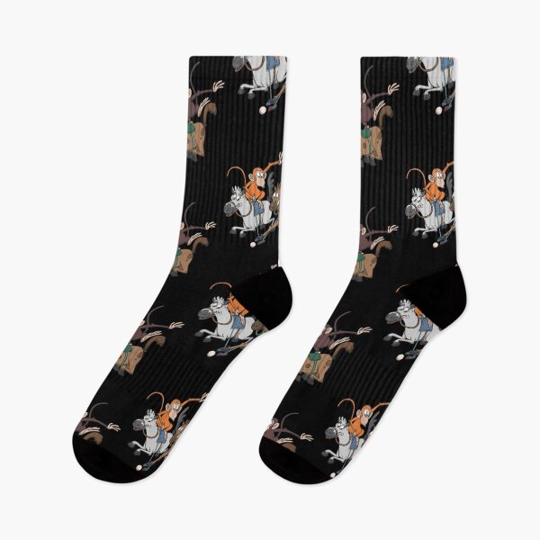 Item preview, Monkeys dueling on polo horses designed and sold by Monkey Ful.