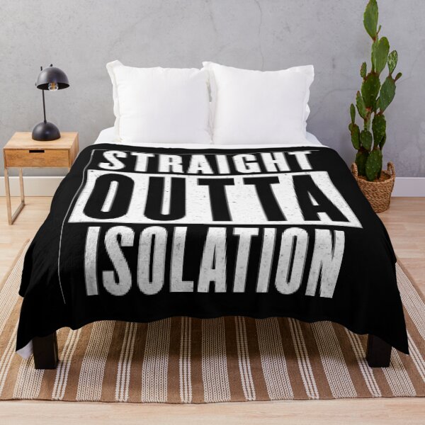 Item preview, Straight Outta Isolation designed and sold by PillowPuns.