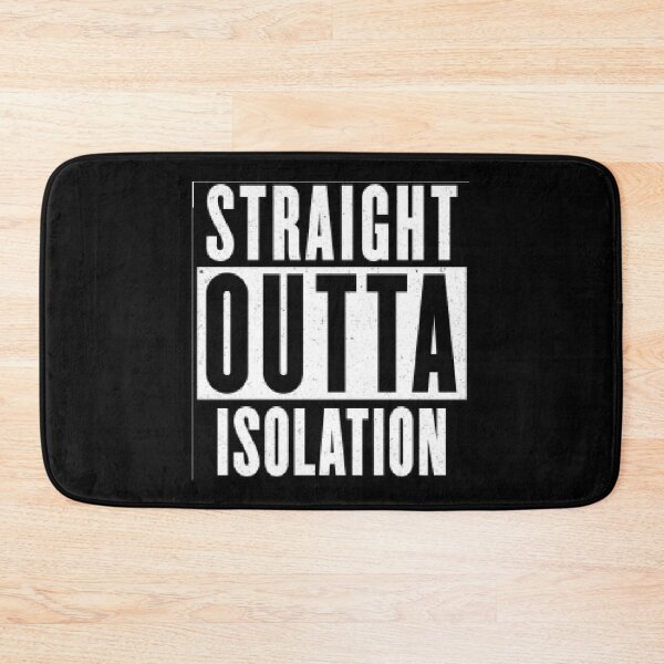 Item preview, Straight Outta Isolation designed and sold by PillowPuns.