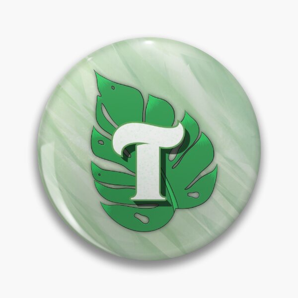 Item preview, Monstera Leaf Letter "T" designed and sold by isacaste.