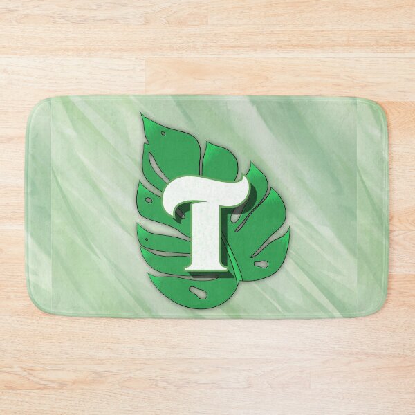 Item preview, Monstera Leaf Letter "T" designed and sold by isacaste.