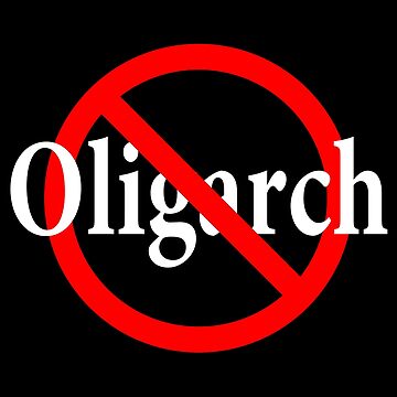 Artwork thumbnail, No Oligarchs - Democracy by notstuff
