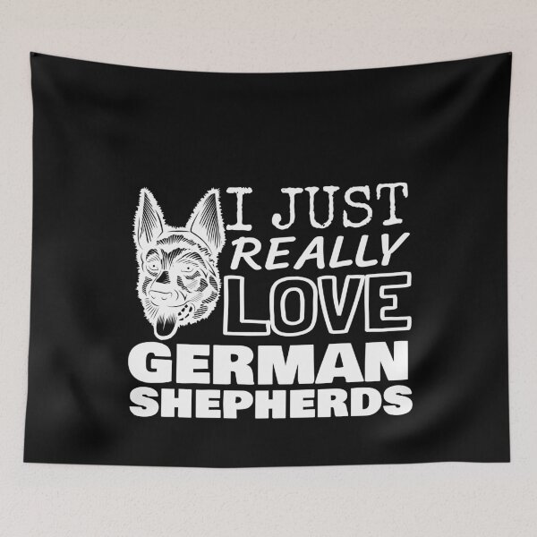 Item preview, I Just Really Love German Shepherd Dog designed and sold by jacks-tees.