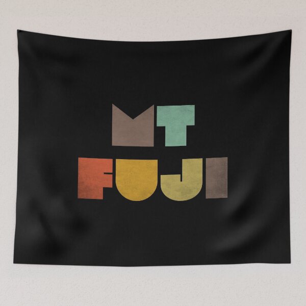Item preview, Mt Fuji Vintage designed and sold by designkitsch.