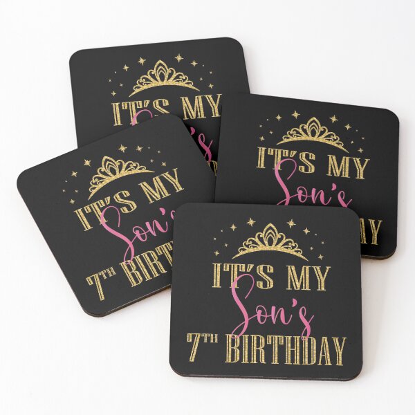 Item preview, It's My Son's 7th Birthday Boys Party Family Matching product designed and sold by Grabitees.