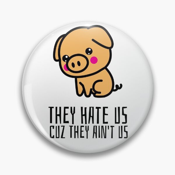 Item preview, THEY HATE US CUZ THEY AIN'T US designed and sold by Ashalcheema.