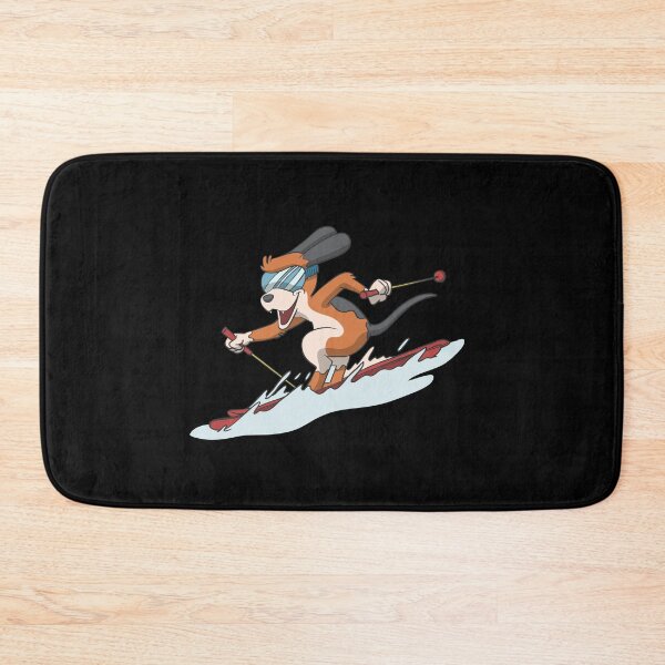 Item preview, Beagle dog on ski designed and sold by Monkey Ful.