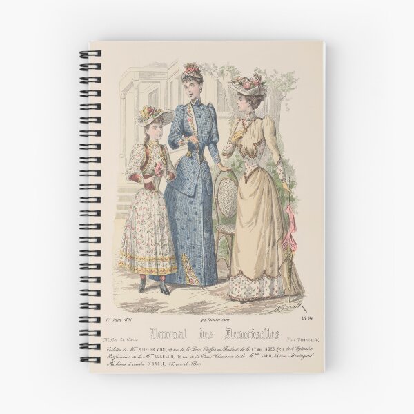 Item preview, Vintage Victorian Ladies Fashion Illustration from a 1891 Paris Fashion Journal designed and sold by Vintage-TM.