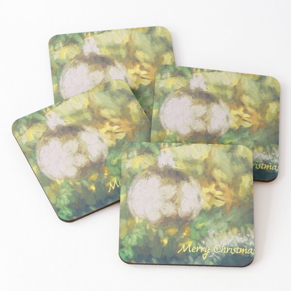 Item preview, Christmas tree and bauble in impressionist style designed and sold by Photopat.