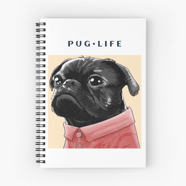 Item preview, Pug life funny dog designed and sold by bubble-bulb.