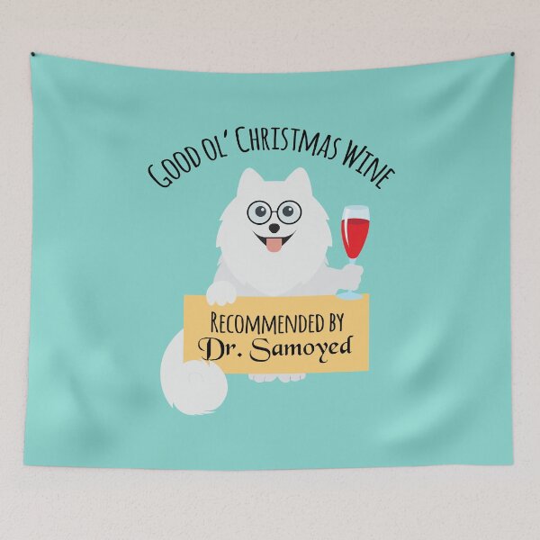 Item preview, Good ol'/ old christmas wine recommended by Dr. Samoyed designed and sold by anins-azuree.