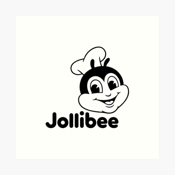 Jollibee Art Prints Redbubble - jollibee roblox id