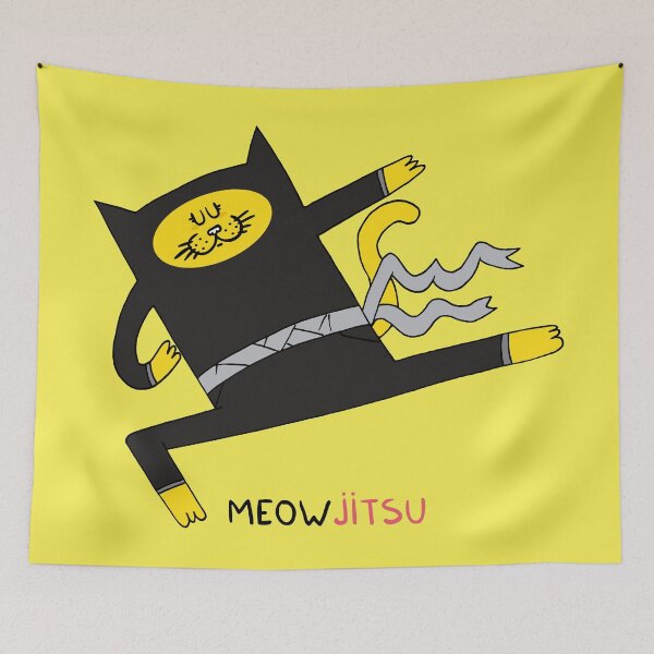 Item preview, Meow-Jitsu designed and sold by Adrian Serghie.