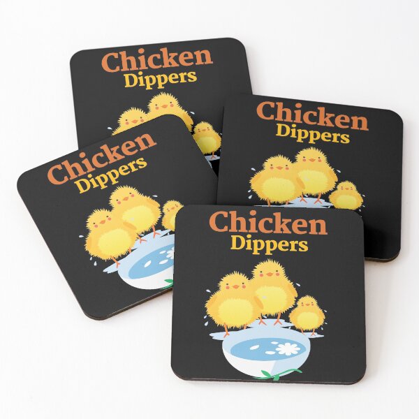 Item preview, Chicken Dippers Funny Chicken Nuggets designed and sold by APrettyView.