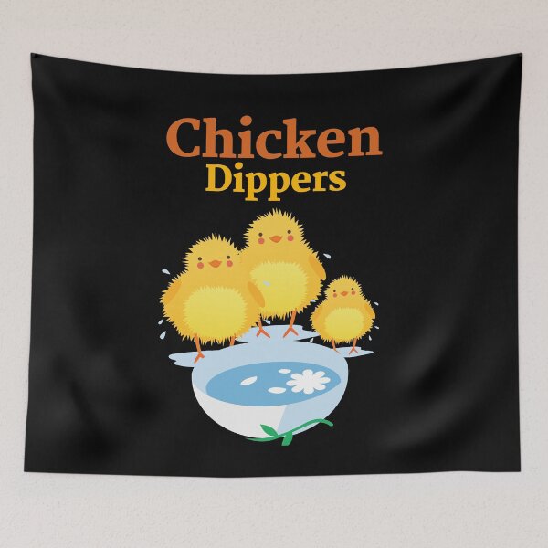 Item preview, Chicken Dippers Funny Chicken Nuggets designed and sold by APrettyView.
