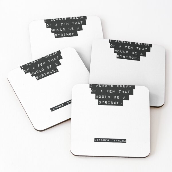 Item preview, Jacques Derrida Quote designed and sold by RJ123.