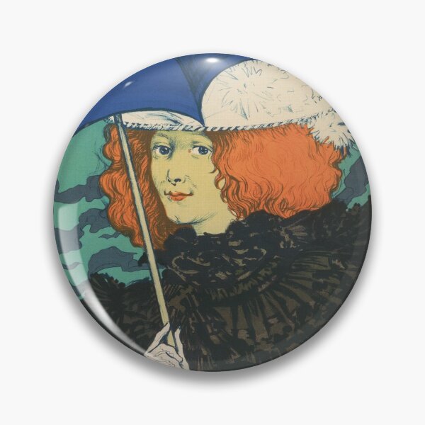 Item preview, Eugene Grasset : The Parasol - lithography 1900 designed and sold by playmap.