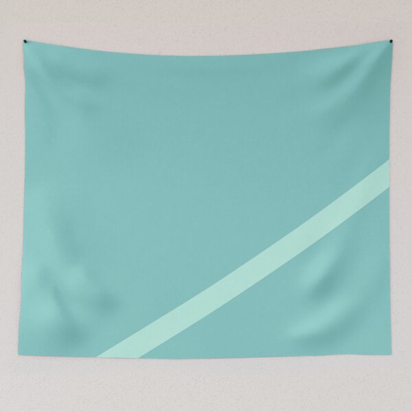 Item preview, Raya vintage en verde azulado designed and sold by Christine Crawford.