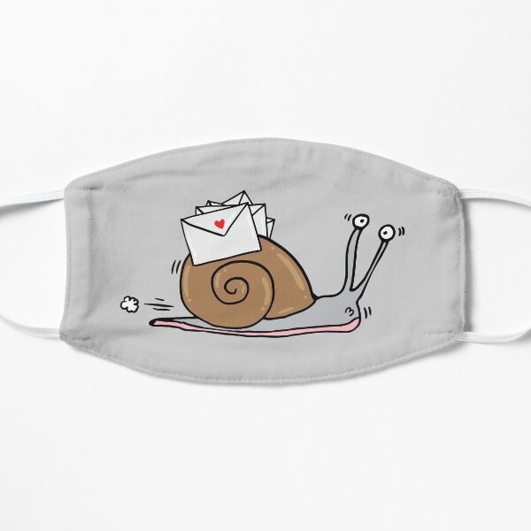 Snail Mail Flat Mask