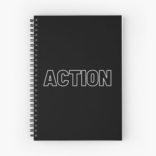 Item preview, Action (Black Color) designed and sold by Mywaymylife.