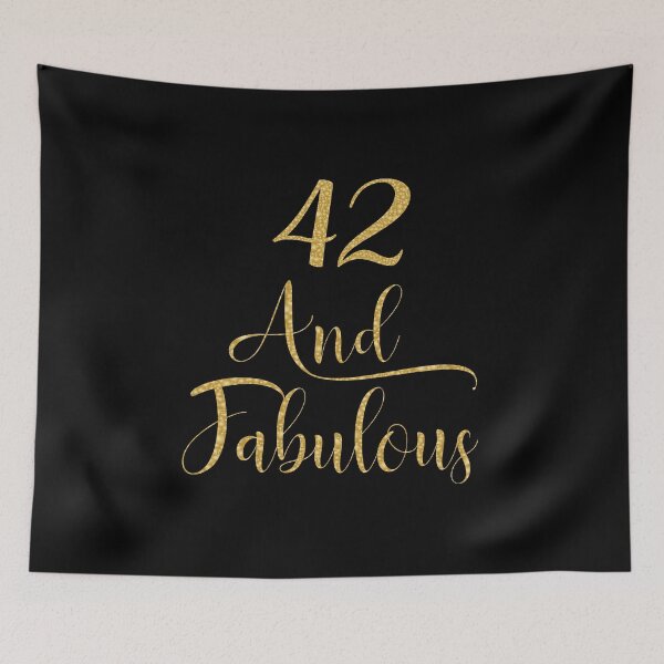 Item preview, Women 42 Years Old And Fabulous 42nd Birthday Party graphic designed and sold by Grabitees.
